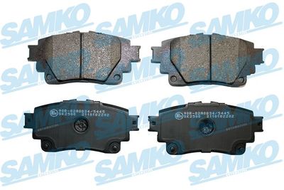 5SP2202 SAMKO Комплект тормозных колодок, дисковый тормоз
