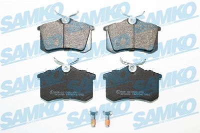 5SP1788 SAMKO Комплект тормозных колодок, дисковый тормоз