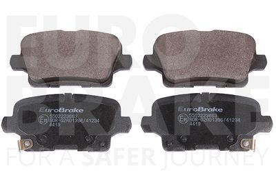 5502223663 EUROBRAKE Комплект тормозных колодок, дисковый тормоз