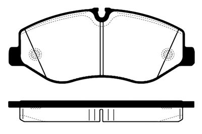 RA11090 RAICAM Комплект тормозных колодок, дисковый тормоз