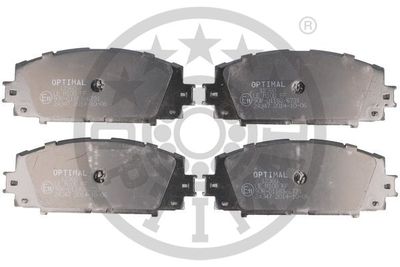 BP12360 OPTIMAL Комплект тормозных колодок, дисковый тормоз