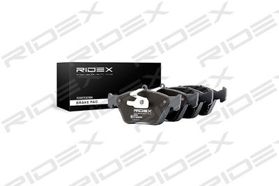 402B0239 RIDEX Комплект тормозных колодок, дисковый тормоз