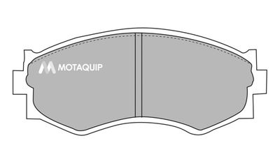 LVXL623 MOTAQUIP Комплект тормозных колодок, дисковый тормоз