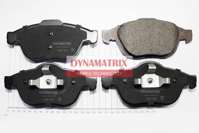 DBP1541 DYNAMATRIX Комплект тормозных колодок, дисковый тормоз