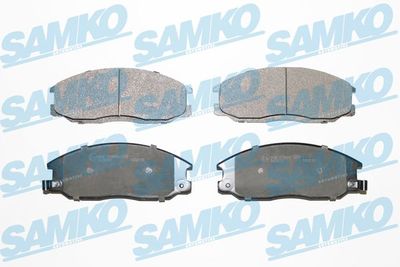 5SP860 SAMKO Комплект тормозных колодок, дисковый тормоз