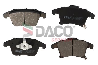 321016 DACO Germany Комплект тормозных колодок, дисковый тормоз