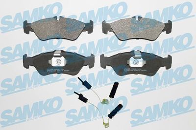 5SP610A SAMKO Комплект тормозных колодок, дисковый тормоз