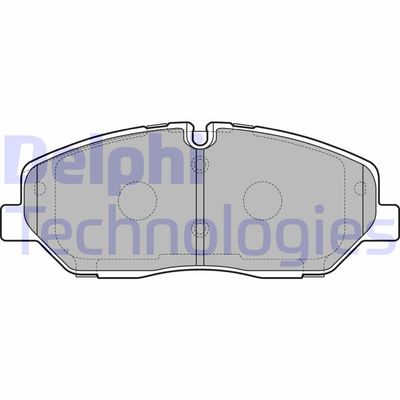 LP3294 DELPHI Комплект тормозных колодок, дисковый тормоз