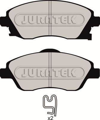 JCP1424 JURATEK Комплект тормозных колодок, дисковый тормоз