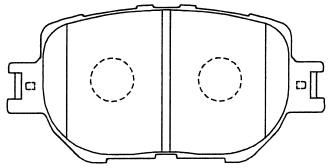 FP1070 FIT Комплект тормозных колодок, дисковый тормоз