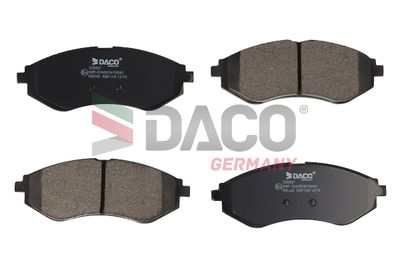 325007 DACO Germany Комплект тормозных колодок, дисковый тормоз