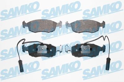 5SP755 SAMKO Комплект тормозных колодок, дисковый тормоз