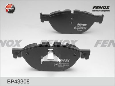 BP43308 FENOX Комплект тормозных колодок, дисковый тормоз