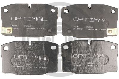 9602 OPTIMAL Комплект тормозных колодок, дисковый тормоз