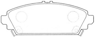 FP8190 FIT Комплект тормозных колодок, дисковый тормоз