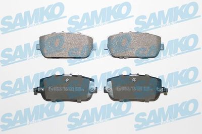 5SP1554 SAMKO Комплект тормозных колодок, дисковый тормоз