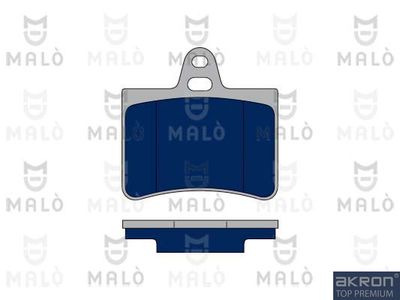 1050167 AKRON-MALÒ Комплект тормозных колодок, дисковый тормоз