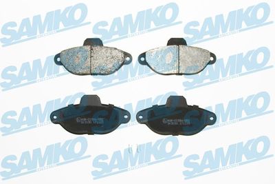 5SP483 SAMKO Комплект тормозных колодок, дисковый тормоз