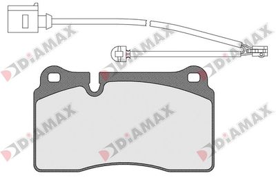 N09426A DIAMAX Комплект тормозных колодок, дисковый тормоз