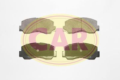 PNT761 CAR Комплект тормозных колодок, дисковый тормоз