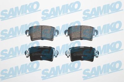 5SP791 SAMKO Комплект тормозных колодок, дисковый тормоз