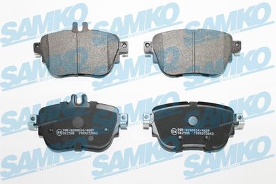5SP2042 SAMKO Комплект тормозных колодок, дисковый тормоз