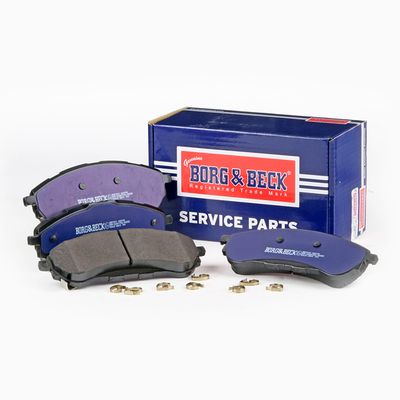 BBP2911 BORG & BECK Комплект тормозных колодок, дисковый тормоз
