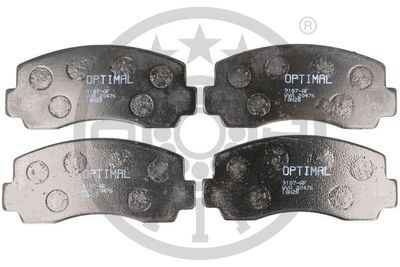 9187 OPTIMAL Комплект тормозных колодок, дисковый тормоз