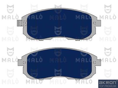 1051057 AKRON-MALÒ Комплект тормозных колодок, дисковый тормоз