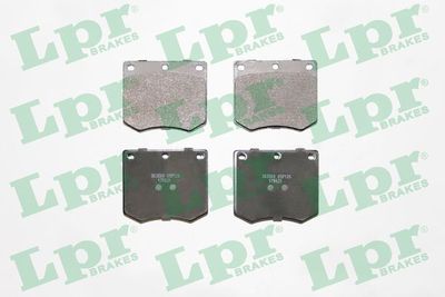 05P126 LPR Комплект тормозных колодок, дисковый тормоз