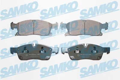 5SP1749 SAMKO Комплект тормозных колодок, дисковый тормоз