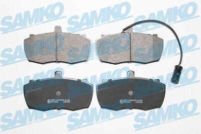 5SP1830 SAMKO Комплект тормозных колодок, дисковый тормоз