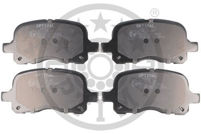 BP10211 OPTIMAL Комплект тормозных колодок, дисковый тормоз