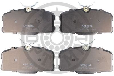 BP09429 OPTIMAL Комплект тормозных колодок, дисковый тормоз