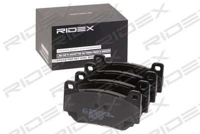 402B0805 RIDEX Комплект тормозных колодок, дисковый тормоз