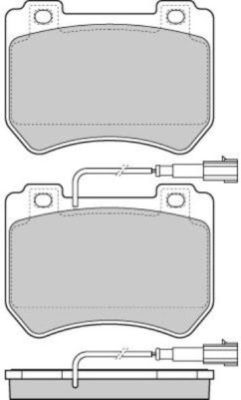 FBP1671 FREMAX Комплект тормозных колодок, дисковый тормоз