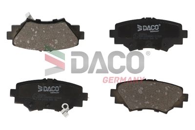 322241 DACO Germany Комплект тормозных колодок, дисковый тормоз