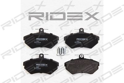 402B0133 RIDEX Комплект тормозных колодок, дисковый тормоз