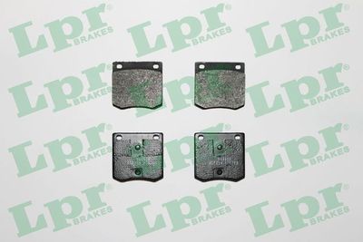 05P394 LPR Комплект тормозных колодок, дисковый тормоз