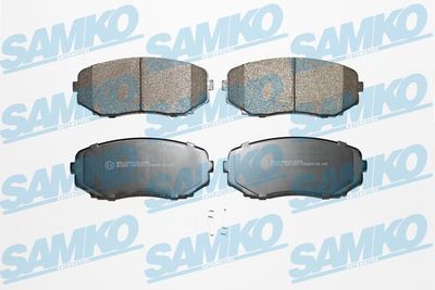 5SP1573 SAMKO Комплект тормозных колодок, дисковый тормоз