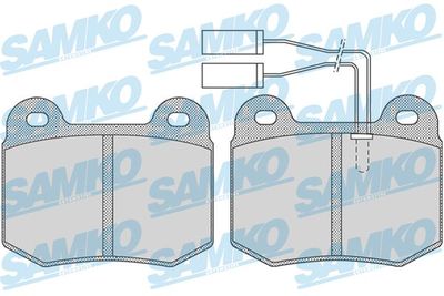 5SP732 SAMKO Комплект тормозных колодок, дисковый тормоз