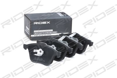 402B1290 RIDEX Комплект тормозных колодок, дисковый тормоз