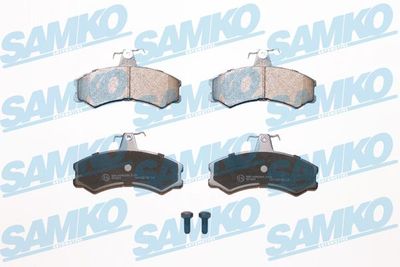 5SP1763 SAMKO Комплект тормозных колодок, дисковый тормоз