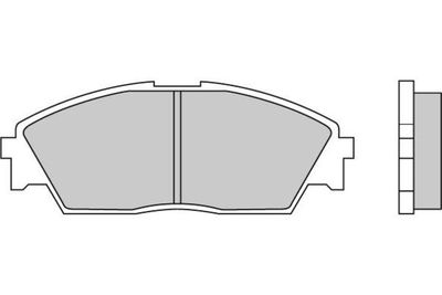 120350 E.T.F. Комплект тормозных колодок, дисковый тормоз