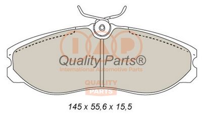 70413051 IAP QUALITY PARTS Комплект тормозных колодок, дисковый тормоз
