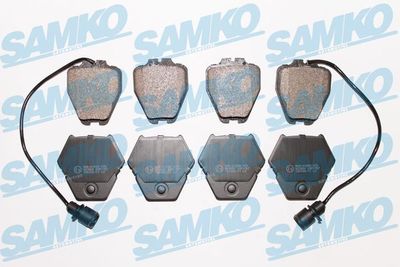 5SP1767 SAMKO Комплект тормозных колодок, дисковый тормоз