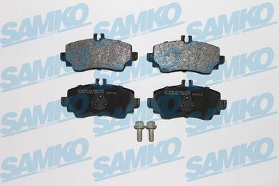 5SP670 SAMKO Комплект тормозных колодок, дисковый тормоз