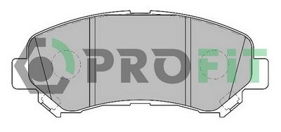 50002011 PROFIT Комплект тормозных колодок, дисковый тормоз