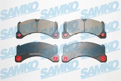 5SP1731 SAMKO Комплект тормозных колодок, дисковый тормоз