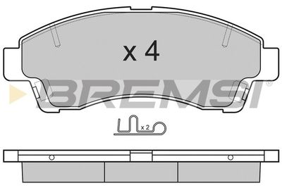 BP2903 BREMSI Комплект тормозных колодок, дисковый тормоз